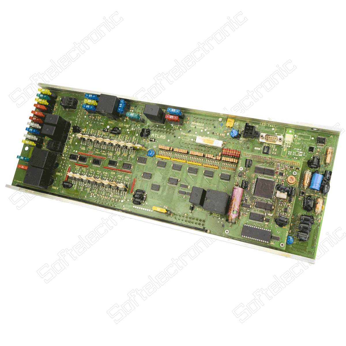 Reparatur der Steuerplatine Atlas 55 Loader