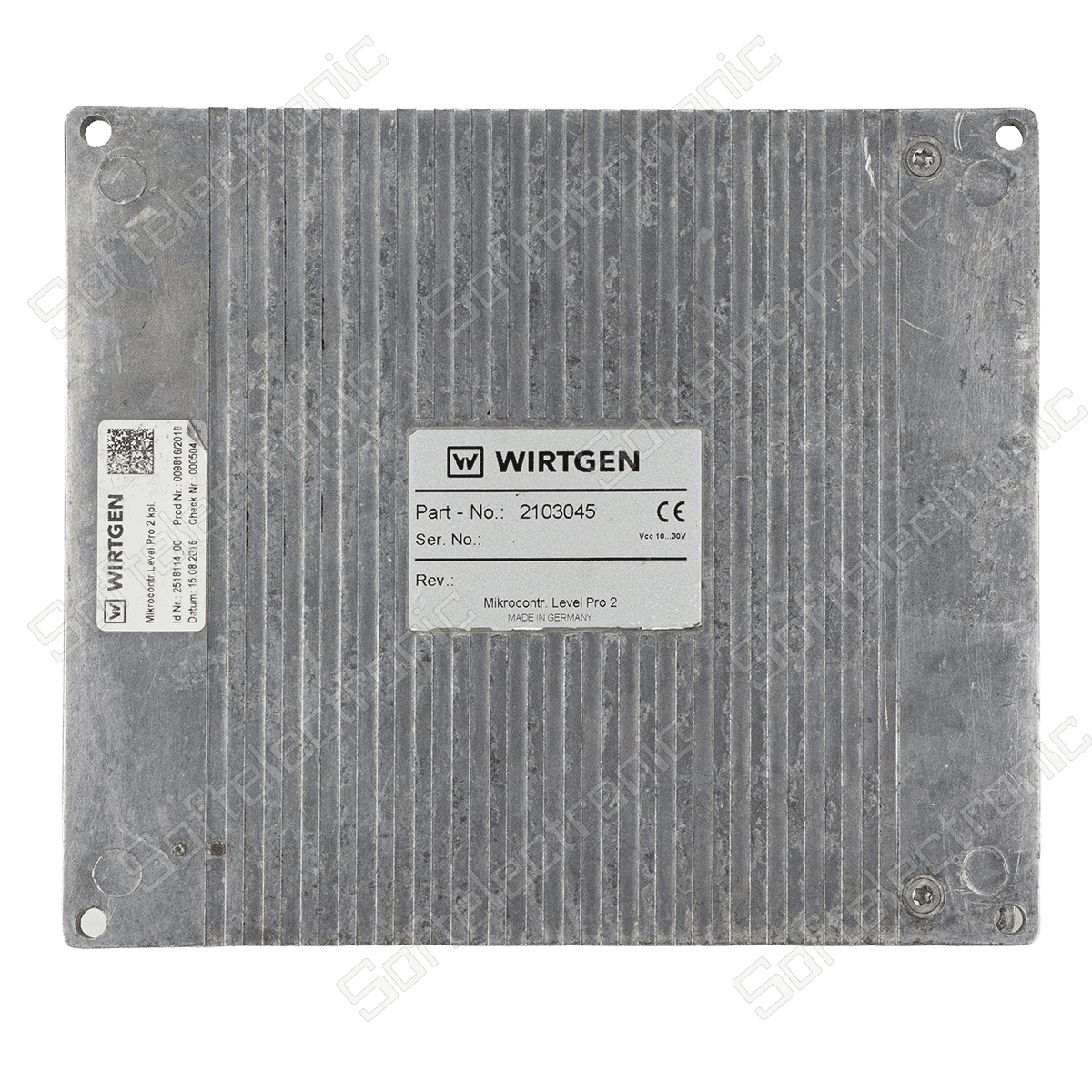 Wirtgen Level Pro 2 Mikrodenetleyici kontrol modülünün onarımı