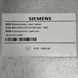 Traction Inverter Siemens ELFA2 DC4-650WM-1 Repair for MAN and New Flyer Buses