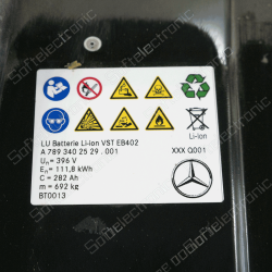 Mercedes EQS 580 High-Voltage Battery Repair