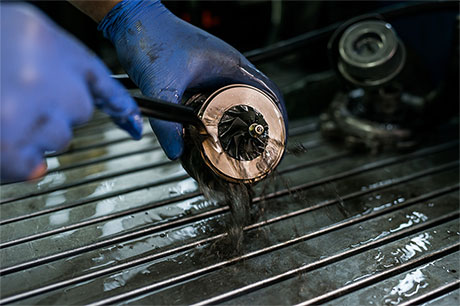 Reparación de turbocompresores